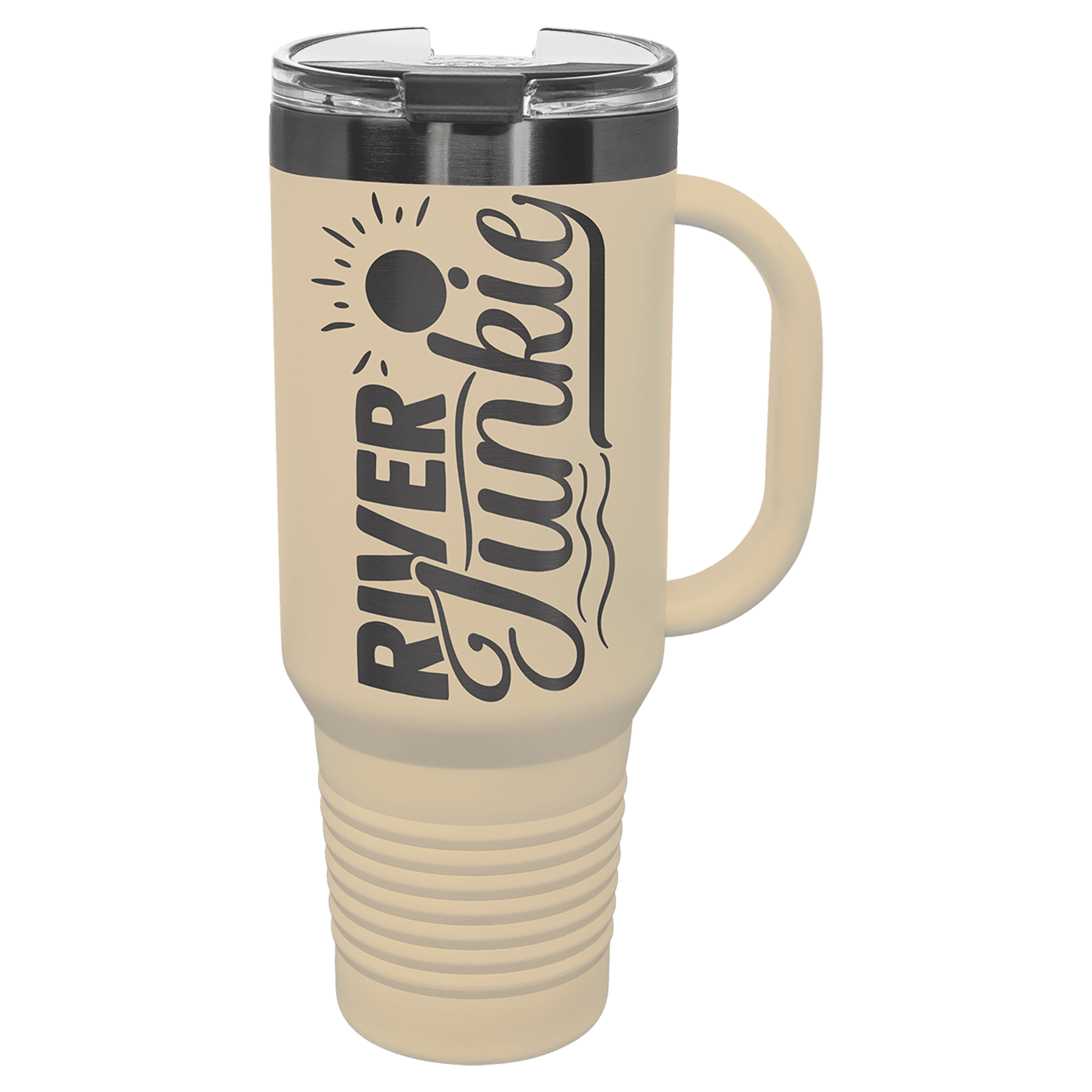 40 oz. Travel Mug with Snap Lid & Straw