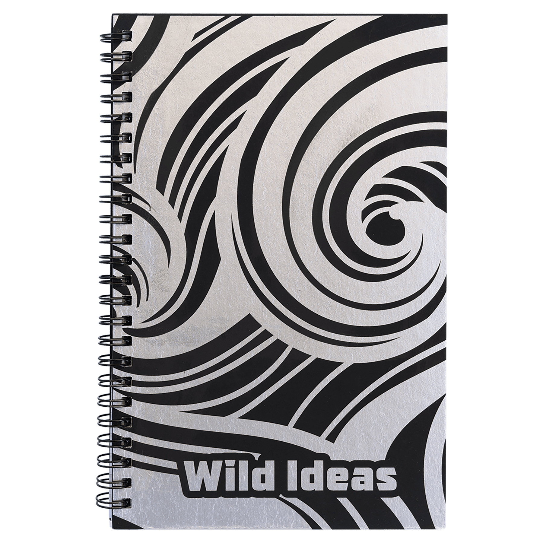 5 1/2" x 8 1/2" Lazerburst Spiral Notebook
